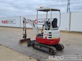 2019 Takeuchi TB215R Mini Excavators For Auction: Leeds, UK – 30th April, 1st, 2nd & 3rd May 25 full