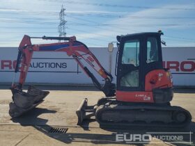 2017 Kubota U48-4 Mini Excavators For Auction: Leeds, UK – 30th April, 1st, 2nd & 3rd May 25 full