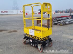 2010 Youngman BOSS X2 Manlifts For Auction: Leeds, UK – 30th April, 1st, 2nd & 3rd May 25 full
