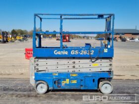 Genie GS2632 Manlifts For Auction: Leeds, UK – 30th April, 1st, 2nd & 3rd May 25 full