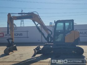2022 Sany SY80U 6 Ton+ Excavators For Auction: Leeds, UK – 30th April, 1st, 2nd & 3rd May 25 full