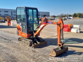 2018 Kubota KX016-4 Mini Excavators For Auction: Leeds, UK – 30th April, 1st, 2nd & 3rd May 25 full