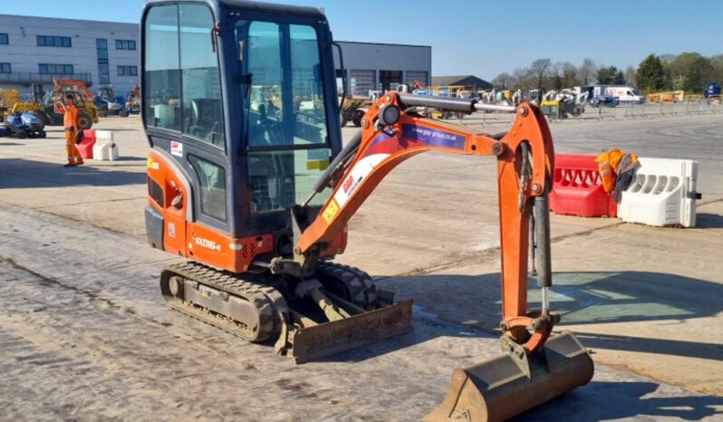 2018 Kubota KX016-4 Mini Excavators For Auction: Leeds, UK – 30th April, 1st, 2nd & 3rd May 25 full