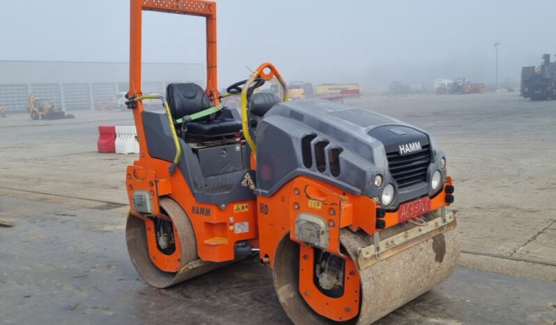 2014 Hamm HD12VV Rollers For Auction: Leeds, UK – 30th April, 1st, 2nd & 3rd May 25 full