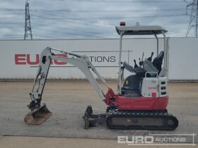 2019 Takeuchi TB215R Mini Excavators For Auction: Leeds, UK – 30th April, 1st, 2nd & 3rd May 25 full