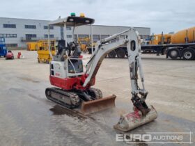 2019 Takeuchi TB215R Mini Excavators For Auction: Leeds, UK – 30th April, 1st, 2nd & 3rd May 25 full