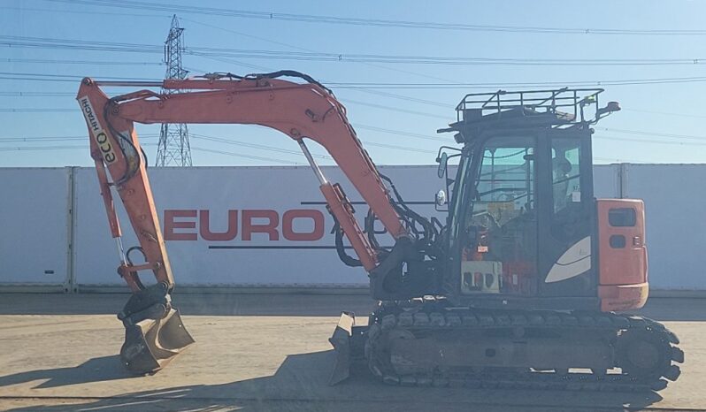 2018 Hitachi ZX85USB-5 6 Ton+ Excavators For Auction: Leeds, UK – 30th April, 1st, 2nd & 3rd May 25 full