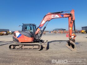 2018 Kubota KX080-4A 6 Ton+ Excavators For Auction: Leeds, UK – 30th April, 1st, 2nd & 3rd May 25 full