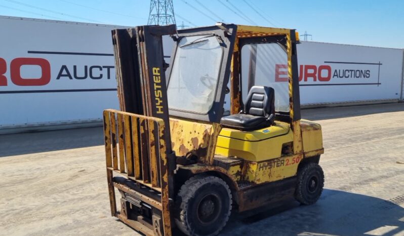 Hyster H2.50XM Forklifts For Auction: Leeds, UK – 30th April, 1st, 2nd & 3rd May 25