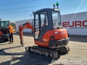 2016 Kubota KX61-3 Mini Excavators For Auction: Leeds, UK – 30th April, 1st, 2nd & 3rd May 25 full
