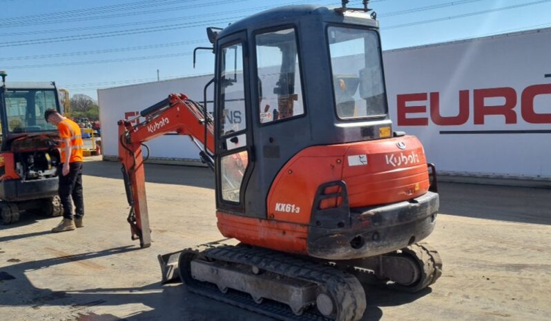 2016 Kubota KX61-3 Mini Excavators For Auction: Leeds, UK – 30th April, 1st, 2nd & 3rd May 25 full