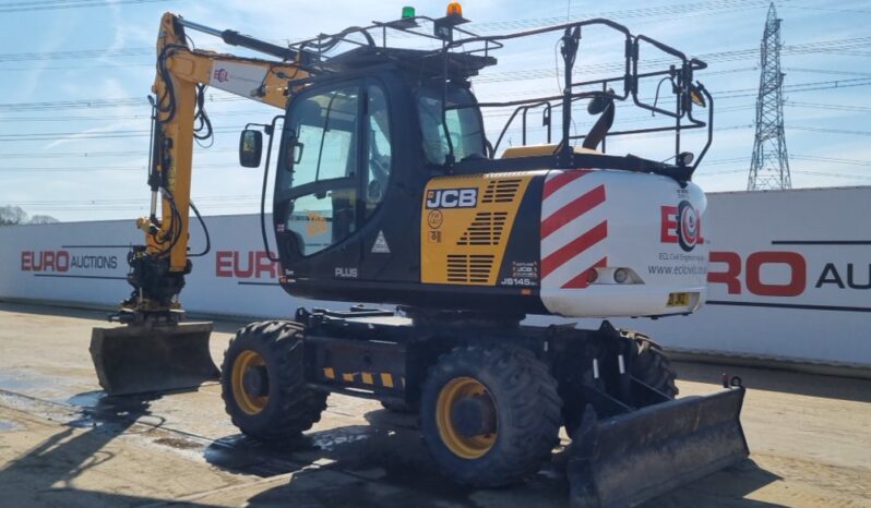 2021 JCB JS145W+ Wheeled Excavators For Auction: Leeds, UK – 30th April, 1st, 2nd & 3rd May 25 full