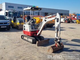 2019 Takeuchi TB215R Mini Excavators For Auction: Leeds, UK – 30th April, 1st, 2nd & 3rd May 25 full
