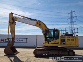 2019 Komatsu PC210LC-11 20 Ton+ Excavators For Auction: Leeds, UK – 30th April, 1st, 2nd & 3rd May 25 full