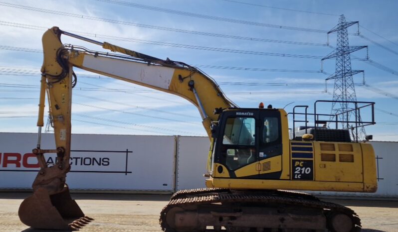 2019 Komatsu PC210LC-11 20 Ton+ Excavators For Auction: Leeds, UK – 30th April, 1st, 2nd & 3rd May 25 full