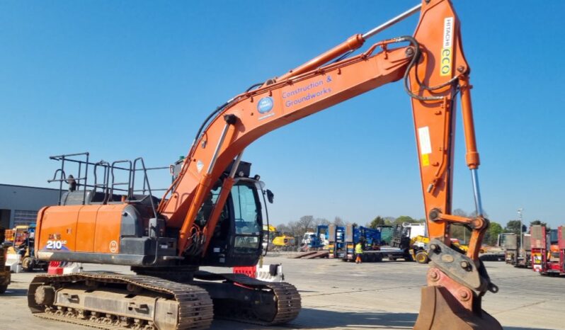 2020 Hitachi ZX210LC-6 20 Ton+ Excavators For Auction: Leeds, UK – 30th April, 1st, 2nd & 3rd May 25 full