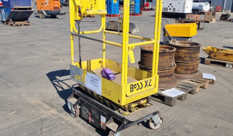 2010 Youngman BOSS X2 Manlifts For Auction: Leeds, UK – 30th April, 1st, 2nd & 3rd May 25