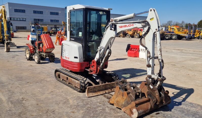 Taketuchi TB23R Mini Excavators For Auction: Leeds, UK – 30th April, 1st, 2nd & 3rd May 25 full