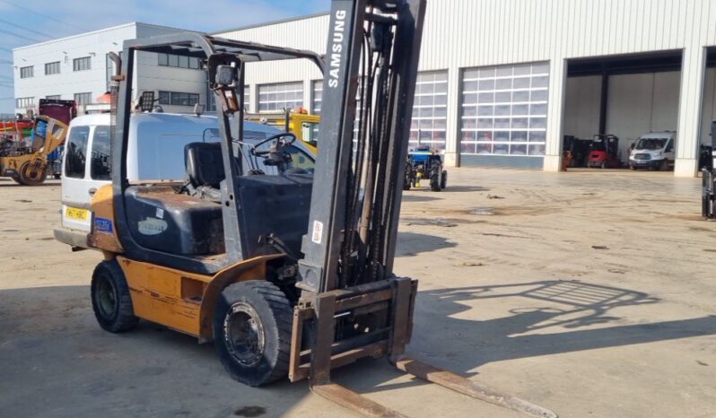 Samsung SF25D Forklifts For Auction: Leeds, UK – 30th April, 1st, 2nd & 3rd May 25 full