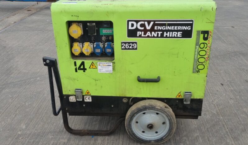 Pramac P6000S Generators For Auction: Leeds, UK – 30th April, 1st, 2nd & 3rd May 25 full