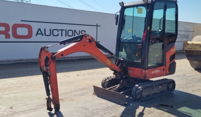 2017 Kubota KX016-4 Mini Excavators For Auction: Leeds, UK – 30th April, 1st, 2nd & 3rd May 25