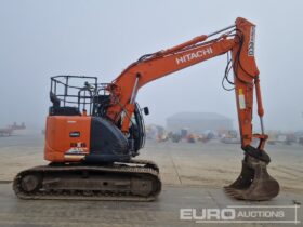 2018 Hitachi ZX135US-6 10 Ton+ Excavators For Auction: Leeds, UK – 30th April, 1st, 2nd & 3rd May 25 full
