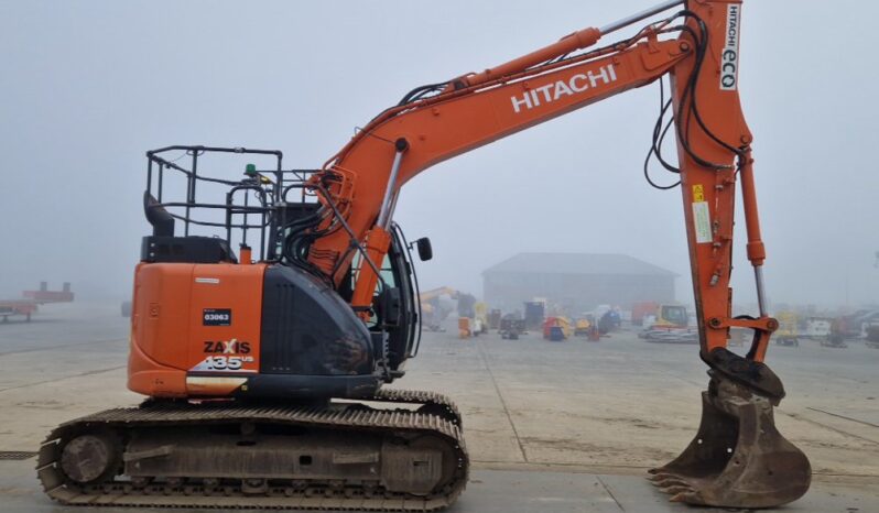 2018 Hitachi ZX135US-6 10 Ton+ Excavators For Auction: Leeds, UK – 30th April, 1st, 2nd & 3rd May 25 full