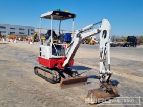 2019 Takeuchi TB215R Mini Excavators For Auction: Leeds, UK – 30th April, 1st, 2nd & 3rd May 25 full