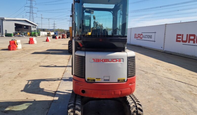 Taketuchi TB23R Mini Excavators For Auction: Leeds, UK – 30th April, 1st, 2nd & 3rd May 25 full