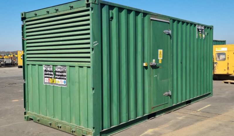 Mecc Alte 350kVA Containerised Generator, Scania Engine Generators For Auction: Leeds, UK – 30th April, 1st, 2nd & 3rd May 25