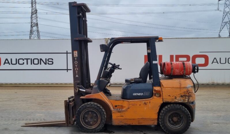 Toyota 7FG35 Forklifts For Auction: Leeds, UK – 30th April, 1st, 2nd & 3rd May 25 full