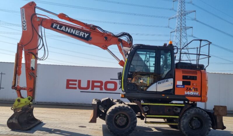 2018 Hitachi ZX145W-6 Wheeled Excavators For Auction: Leeds, UK – 30th April, 1st, 2nd & 3rd May 25 full