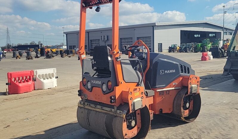 2022 Hamm HD12VV Rollers For Auction: Leeds, UK – 30th April, 1st, 2nd & 3rd May 25 full