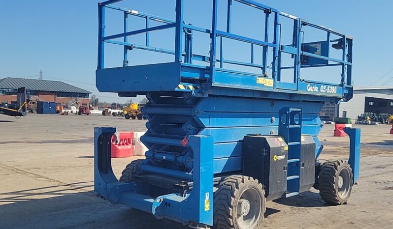 2016 Genie GS5390 Manlifts For Auction: Leeds, UK – 30th April, 1st, 2nd & 3rd May 25 full
