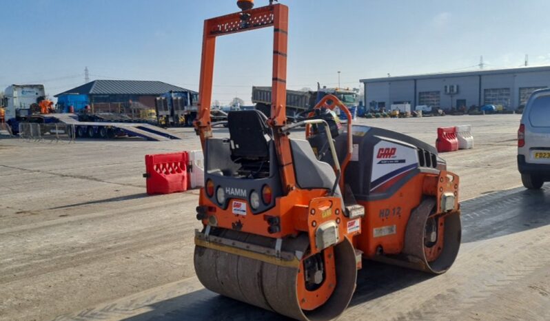 2017 Hamm HD12VV Rollers For Auction: Leeds, UK – 30th April, 1st, 2nd & 3rd May 25 full