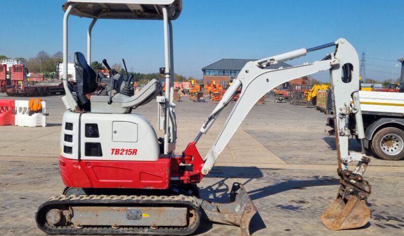 2019 Takeuchi TB215R Mini Excavators For Auction: Leeds, UK – 30th April, 1st, 2nd & 3rd May 25 full
