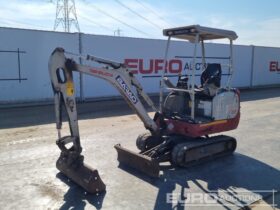 2018 Takeuchi TB216 Mini Excavators For Auction: Leeds, UK – 30th April, 1st, 2nd & 3rd May 25