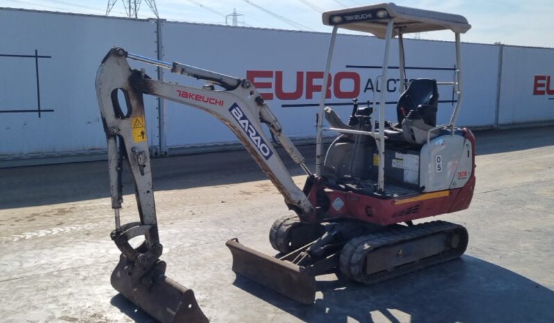 2018 Takeuchi TB216 Mini Excavators For Auction: Leeds, UK – 30th April, 1st, 2nd & 3rd May 25