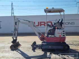 2019 Takeuchi TB215R Mini Excavators For Auction: Leeds, UK – 30th April, 1st, 2nd & 3rd May 25 full