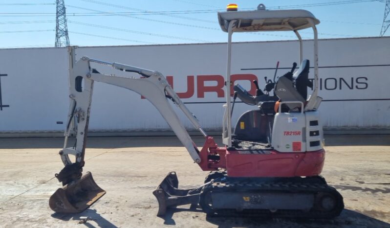 2019 Takeuchi TB215R Mini Excavators For Auction: Leeds, UK – 30th April, 1st, 2nd & 3rd May 25 full