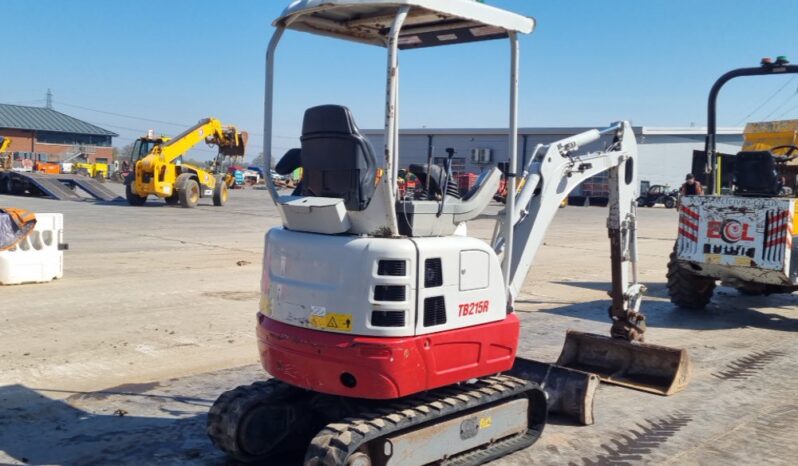 2019 Takeuchi TB215R Mini Excavators For Auction: Leeds, UK – 30th April, 1st, 2nd & 3rd May 25 full