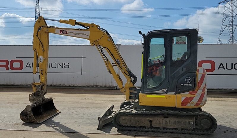 2022 Kobelco SK58SRX-7 Mini Excavators For Auction: Leeds, UK – 30th April, 1st, 2nd & 3rd May 25 full