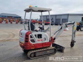 2020 Takeuchi TB216 Mini Excavators For Auction: Leeds, UK – 30th April, 1st, 2nd & 3rd May 25 full