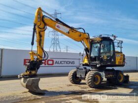2021 JCB JS145W+ Wheeled Excavators For Auction: Leeds, UK – 30th April, 1st, 2nd & 3rd May 25