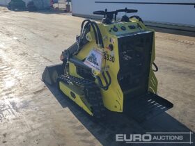 Unused 2025 Machpro MPS330 Skidsteer Loaders For Auction: Leeds, UK – 30th April, 1st, 2nd & 3rd May 25 full