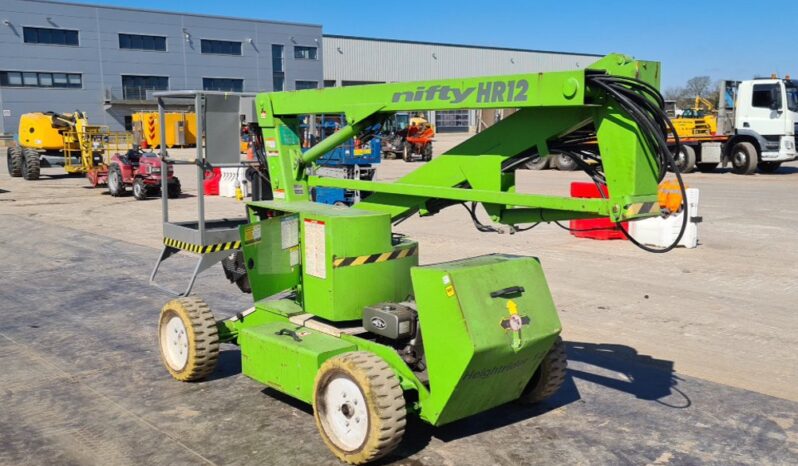 Niftylift HR12DE Manlifts For Auction: Leeds, UK – 30th April, 1st, 2nd & 3rd May 25 full