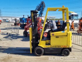 Hyster E2.00XMS Forklifts For Auction: Leeds, UK – 30th April, 1st, 2nd & 3rd May 25 full