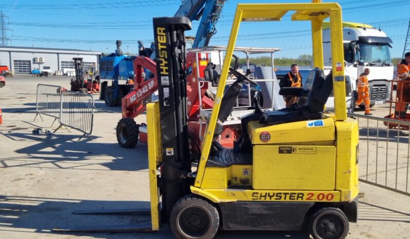 Hyster E2.00XMS Forklifts For Auction: Leeds, UK – 30th April, 1st, 2nd & 3rd May 25 full