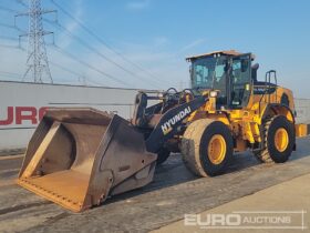 2021 Hyundai HL960A XT Wheeled Loaders For Auction: Leeds, UK – 30th April, 1st, 2nd & 3rd May 25
