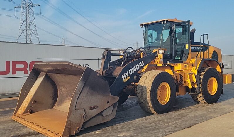 2021 Hyundai HL960A XT Wheeled Loaders For Auction: Leeds, UK – 30th April, 1st, 2nd & 3rd May 25